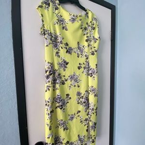 Bright Yellow Dress
